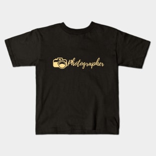 Photographer Kids T-Shirt